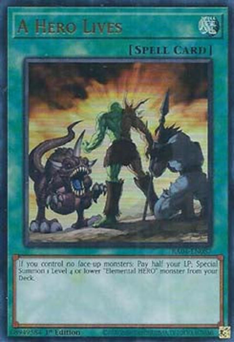 A Hero Lives (V.2) RA04-FR087 Ultra Rare Französisch