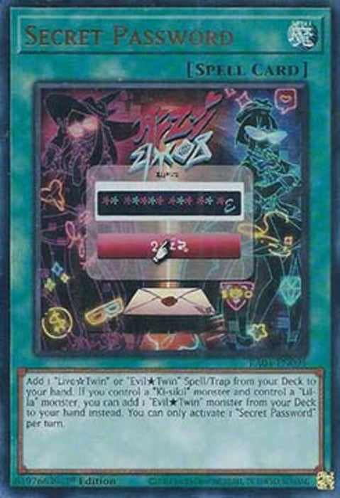 Secret Password (V.2) RA04-EN095 Ultra Rare Englisch
