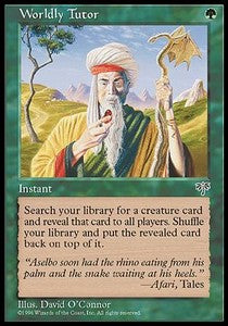 Worldly Tutor MIR- Uncommon Englisch