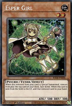 Esper Girl (V.3) RA04-EN006 Secret Rare Englisch