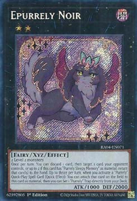 Epurrely Noir (V.3) RA04-EN071 Secret Rare Englisch