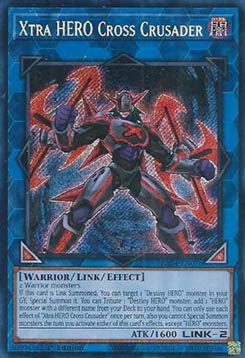 Xtra HERO Cross Crusader (V.3) RA04-FR076 Secret Rare Französisch