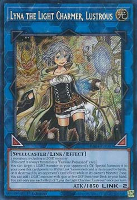 Lyna the Light Charmer, Lustrous (V.3) RA04-EN081 Secret Rare Englisch