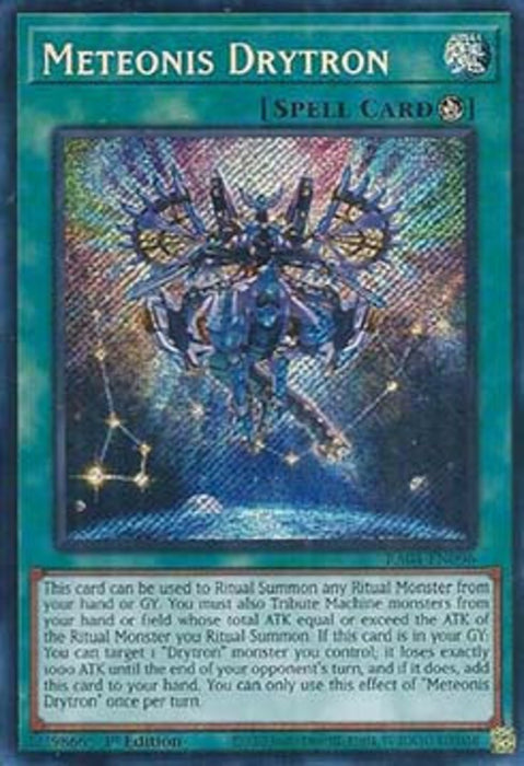 Meteonis Drytron (V.3) RA04-FR096 Secret Rare Französisch