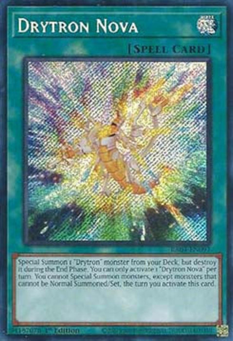 Drytron Nova (V.3) RA04-EN097 Secret Rare Englisch