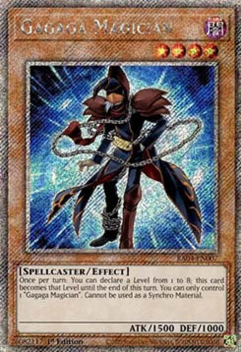 Gagaga Magician (V.4) RA04-FR007 Platinum Secret Rare Französisch