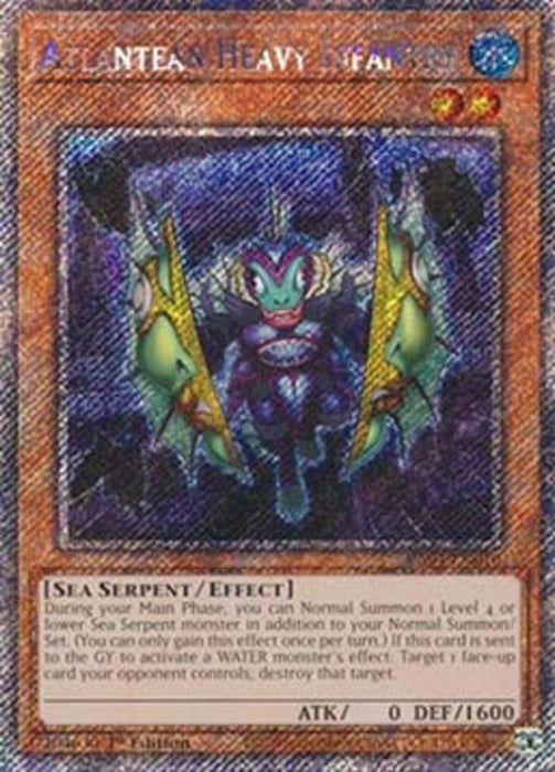 Atlantean Heavy Infantry (V.4) RA04-FR010 Platinum Secret Rare Französisch