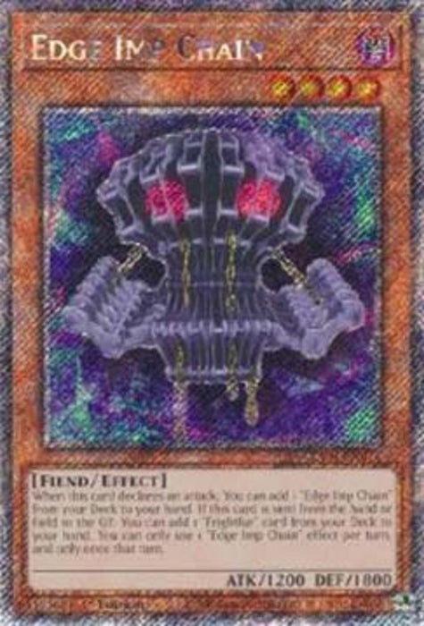 Edge Imp Chain (V.4) RA04-FR014 Platinum Secret Rare Französisch