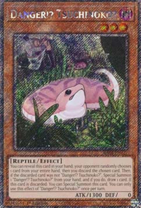 Danger!? Tsuchinoko? (V.4) RA04-FR027 Platinum Secret Rare Französisch