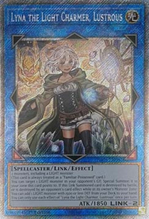 Lyna the Light Charmer, Lustrous (V.4) RA04-FR081 Platinum Secret Rare Französisch