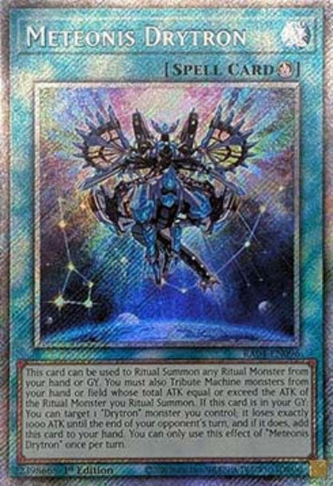 Meteonis Drytron (V.4) RA04-FR096 Platinum Secret Rare Französisch