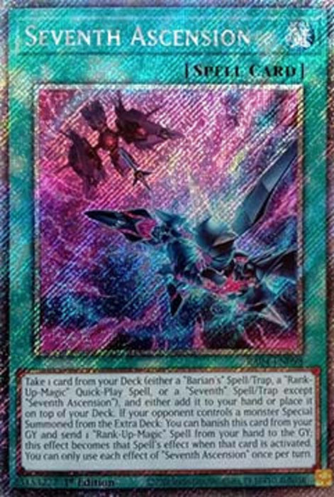 Seventh Ascension (V.4) RA04-FR098 Platinum Secret Rare Französisch