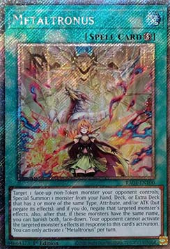 Metaltronus (V.4) RA04-FR100 Platinum Secret Rare Französisch