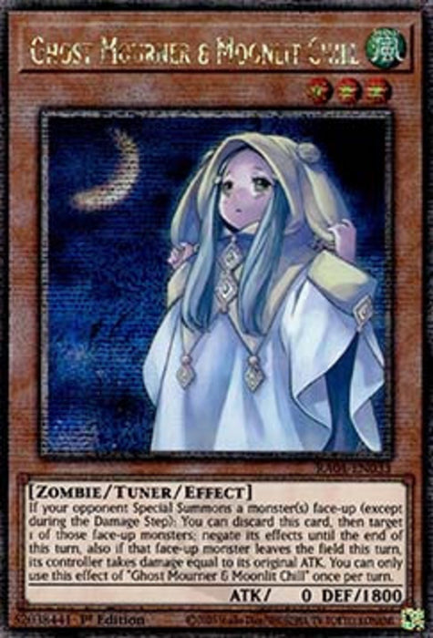 Ghost Mourner & Moonlit Chill RA04-EN033 Quarter Century Secret Rare Englisch