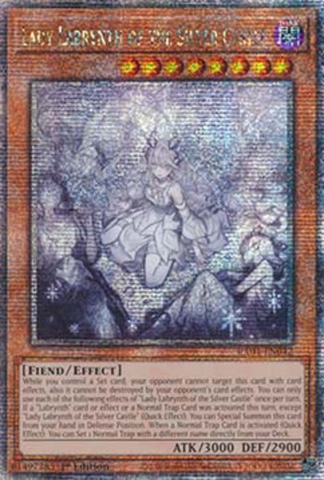 Lady Labrynth of the Silver Castle RA04-EN042 Quarter Century Secret Rare Englisch