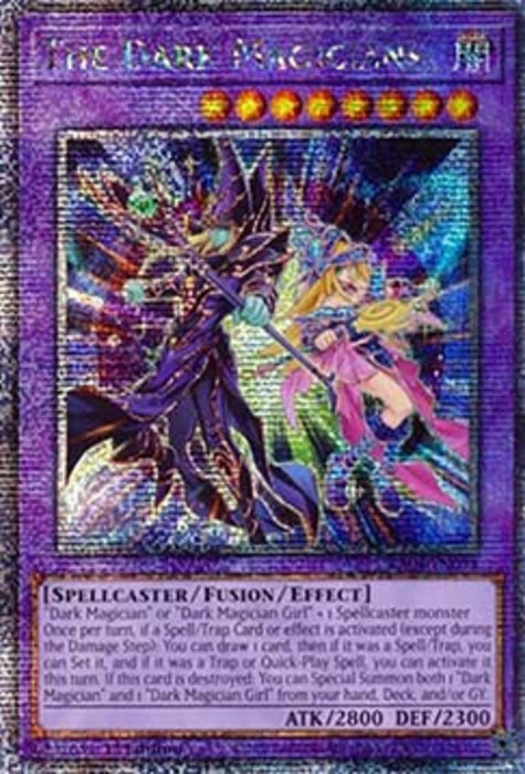 The Dark Magicians (V.5) RA04-FR054 Quarter Century Secret Rare Französisch