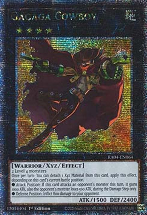Gagaga Cowboy (V.5) RA04-FR064 Quarter Century Secret Rare Französisch