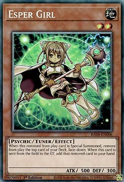 Esper Girl (V.6) RA04-EN006 Collectors Rare Englisch