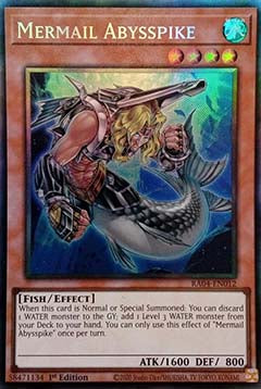 Mermail Abysspike (V.6) RA04-FR012 Collectors Rare Französisch
