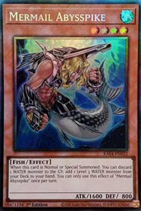 Mermail Abysspike (V.6) RA04-FR012 Collectors Rare Französisch