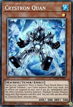 Crystron Quan (V.6) RA04-EN021 Collectors Rare Englisch