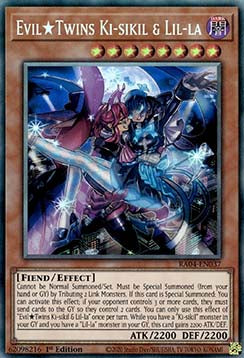 EvilTwins Ki-sikil & Lil-la (V.6) RA04-FR037 Collectors Rare Französisch