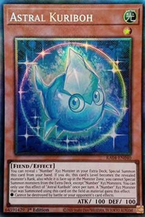 Astral Kuriboh (V.6) RA04-FR040 Collectors Rare Französisch