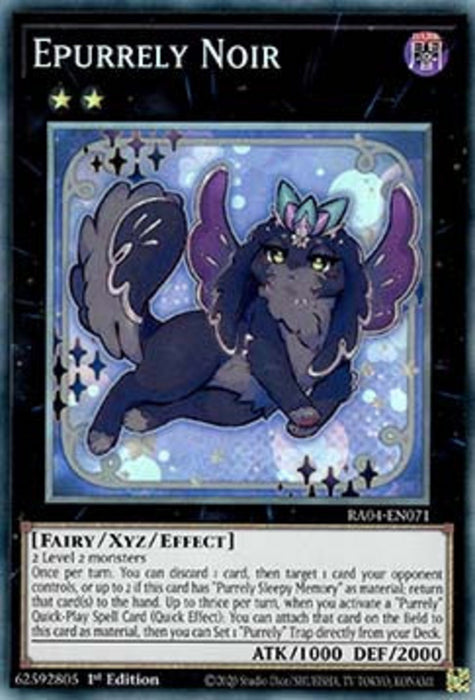 Epurrely Noir (V.5) RA04-FR071 Collectors Rare Französisch