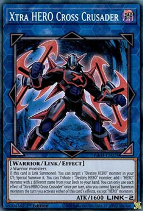 Xtra HERO Cross Crusader (V.6) RA04-FR076 Collectors Rare Französisch