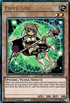 Esper Girl (V.7) RA04-FR006 Ultimate Rare Französisch