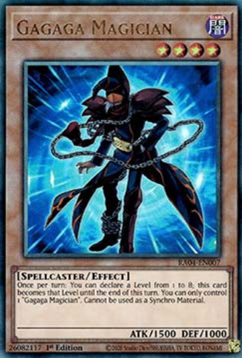 Gagaga Magician (V.7) RA04-EN007 Ultimate Rare Englisch