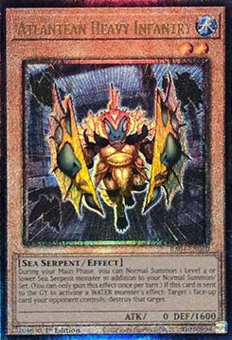 Atlantean Heavy Infantry (V.7) RA04-FR010 Ultimate Rare Französisch