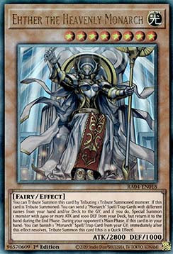 Ehther the Heavenly Monarch (V.7) RA04-FR018 Ultimate Rare Französisch