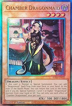 Chamber Dragonmaid (V.7) RA04-FR032 Ultimate Rare Französisch