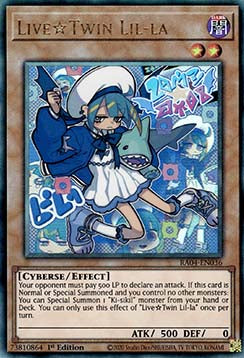 LiveTwin Lil-la (V.7) RA04-EN036 Ultimate Rare Englisch