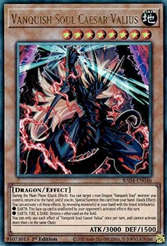 Vanquish Soul Caesar Valius (V.7) RA04-EN046 Ultimate Rare Englisch