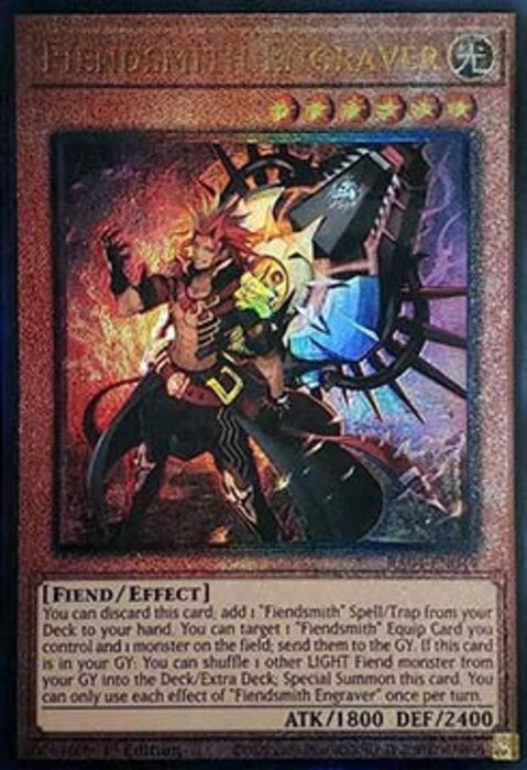 Fiendsmith Engraver (V.6) RA04-FR049 Ultimate Rare Französisch