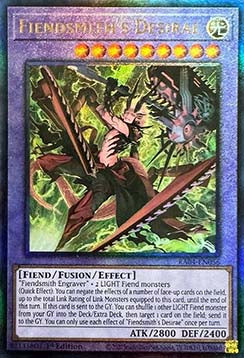 Fiendsmith's Desirae (V.7) RA04-FR056 Ultimate Rare Französisch