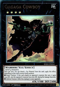 cowboy yugioh cards Yugioh Gagaga Cowboy (V.7) RA04-EN064 Ultimate Rare Englisch kaufen — ReCollectibles