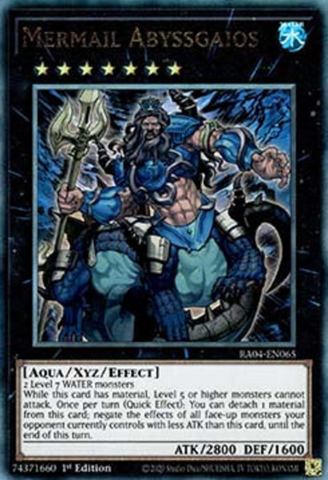 Mermail Abyssgaios (V.7) RA04-FR065 Ultimate Rare Französisch