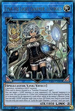 Lyna the Light Charmer, Lustrous (V.7) RA04-EN081 Ultimate Rare Englisch