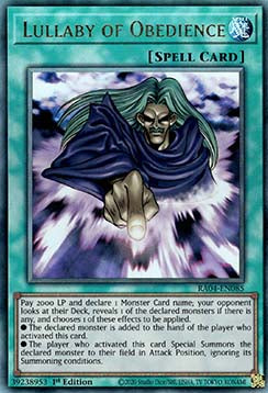 Lullaby of Obedience (V.7) RA04-FR085 Ultimate Rare Französisch