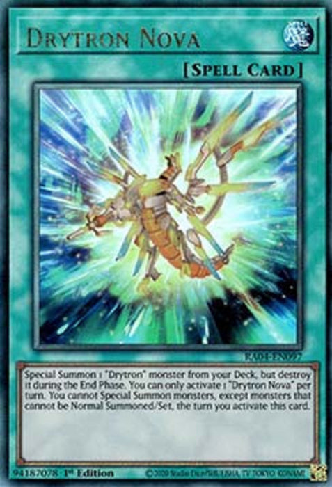 Drytron Nova (V.7) RA04-FR097 Ultimate Rare Französisch