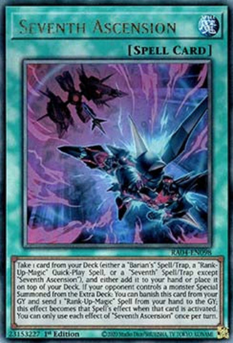 Seventh Ascension (V.7) RA04-FR098 Ultimate Rare Französisch