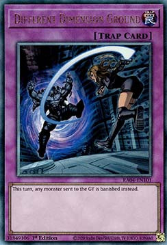 Different Dimension Ground (V.7) RA04-EN101 Ultimate Rare Englisch