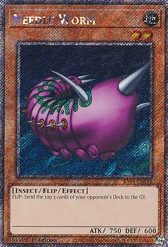 Needle Worm (V.1) RA04-EN112 Platinum Secret Rare Englisch