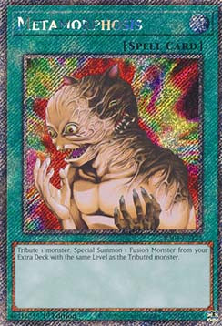 Metamorphosis (V.1) RA04-EN123 Platinum Secret Rare Englisch