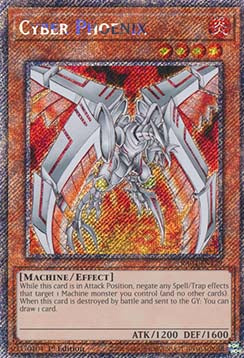 Cyber Phoenix (V.1) RA04-FR129 Platinum Secret Rare Französisch