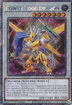 Power Tool Dragon (V.1) RA04-FR135 Platinum Secret Rare Französisch