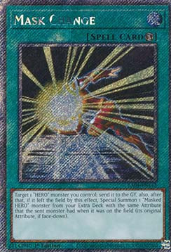 Mask Change (V.1) RA04-FR142 Platinum Secret Rare Französisch